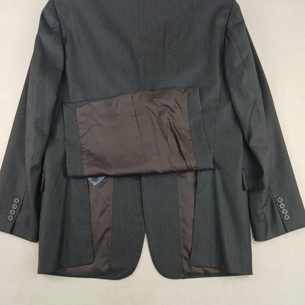 Joseph Abboud Loro Piana 42R‎ Mens Blazer Jacket Super 130s Brown 21x31